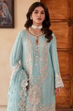 Georgette Embroidered Suit - Image 2