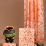 Beautiful Hand block Printed Cotton suits with mulmul cotton Dupatta