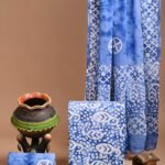 Beautiful Hand block Printed Cotton suits with mulmul cotton Dupatta